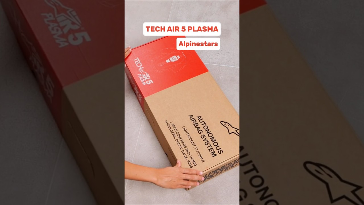 TECH AIR 5 PLASMA  | Novit&agrave; Alpinestars #shorts #viralshorts