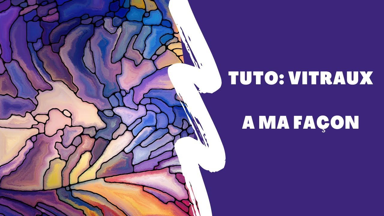 [TUTO] Vitraux disney avec ma méthode 👸