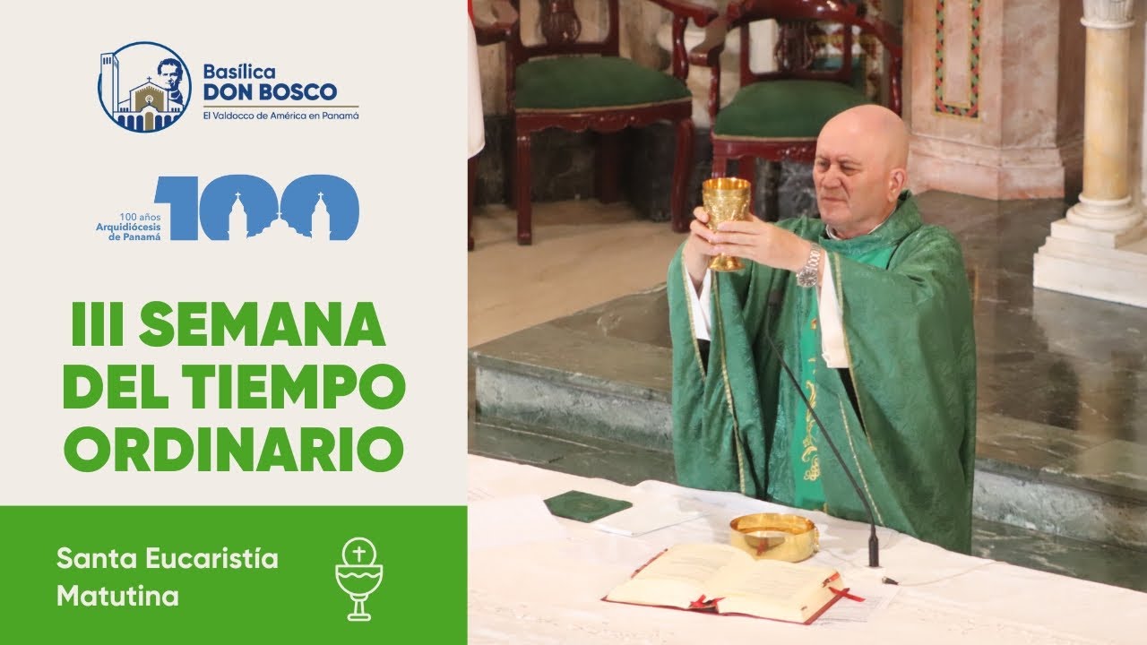 Santa Eucaristía Matutina - Novena a San Juan Bosco - Día 5