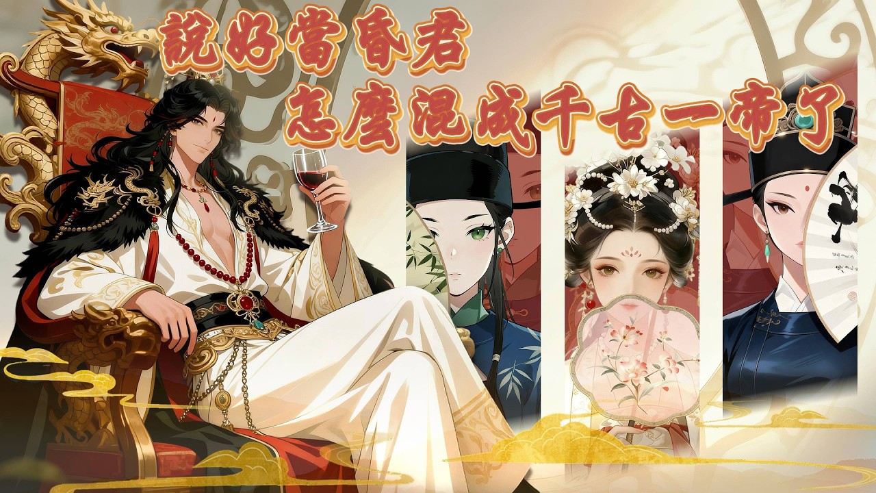 「怎麽還不亡國？」《說好當昏君，怎麼混成千古一帝了》【下】#AI動漫 #反向操作 #全員腦補帝 #擺爛成聖君 #穿越翻車現場 #古代職場求生記