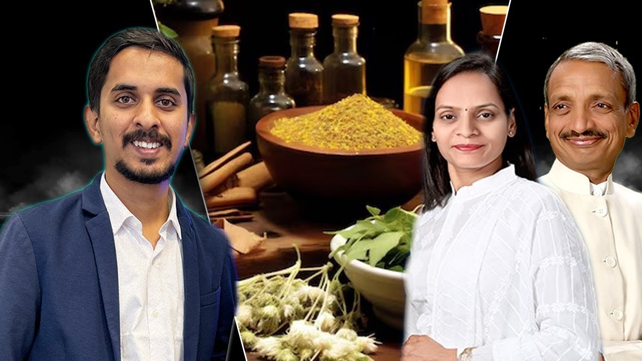 Acharya Mohan Gupta and Pooja Bansal with @RealKnowledgeLongevity - @NaturalLifeStyle