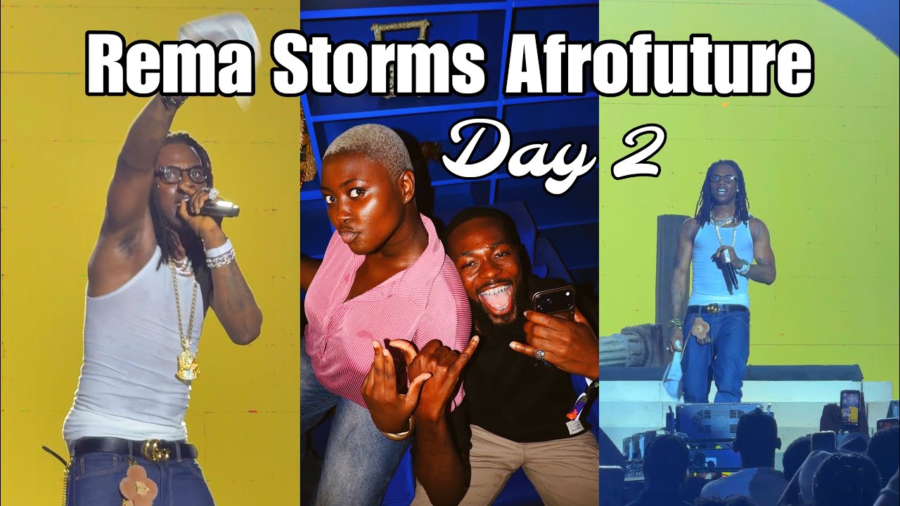 Rema Shuts Down Accra, Ghana * THE GOOD, BAD & UGLY of Afrofuture day 2* day 58 of 100