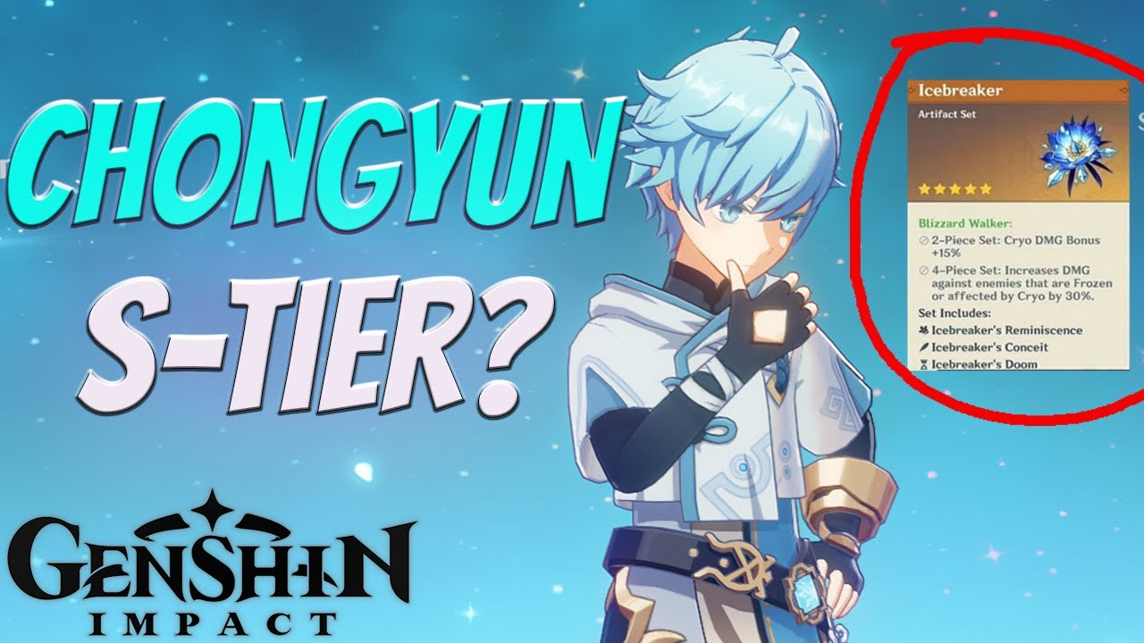 Chongyun S-TIER??? - 1.2 Chongyun Artifact Build | Genshin Impact