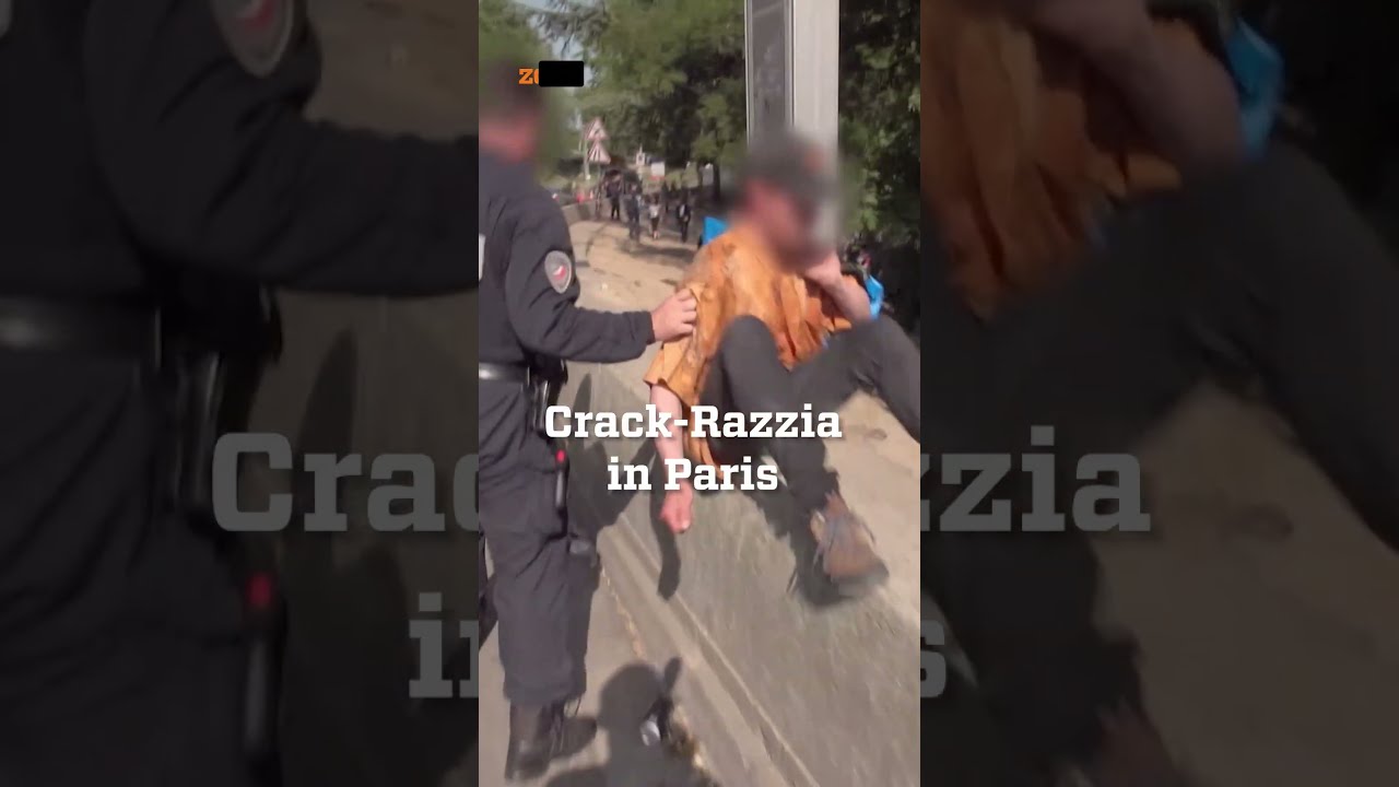 Franz&ouml;sische Polizei findet Drogen-Depot bei Kontrolle #zdfinfo #polizei #frankreich