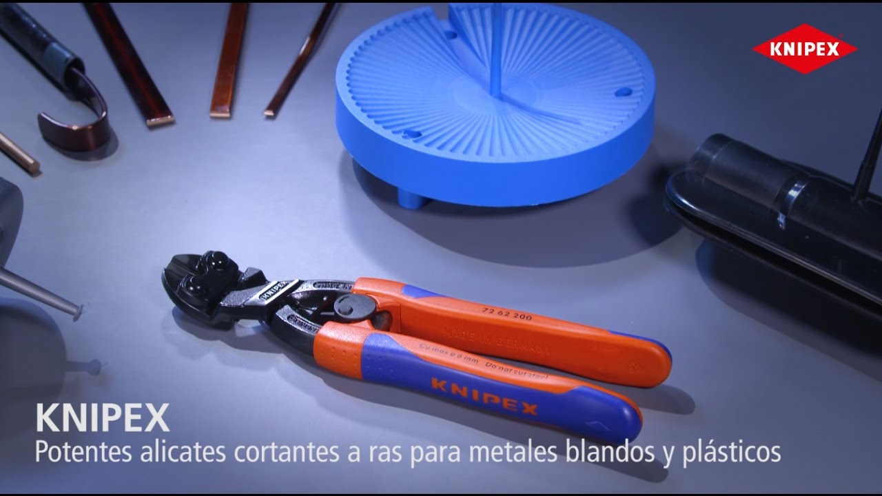 Cortante de fuerza para corte a ras de pl&aacute;stico y metales blandos