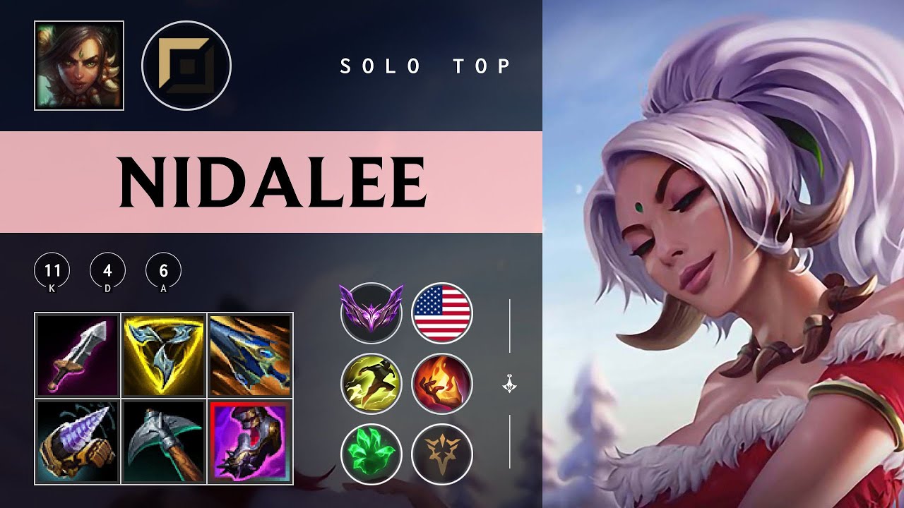 Nidalee Top vs Dr. Mundo - NA Master Patch 25.24