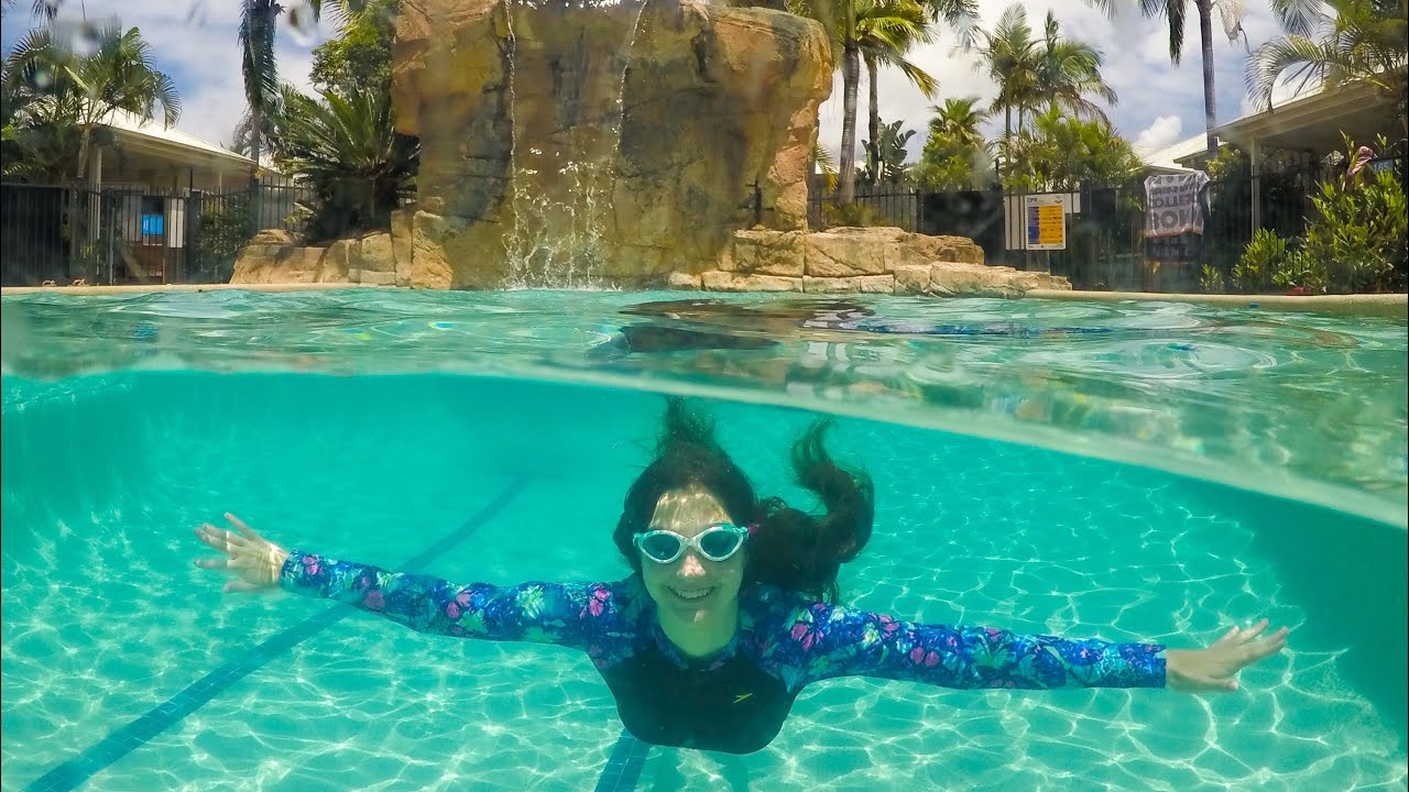NRMA Treasure Island Caravan Holiday Park Gold Coast Australia - full tour - plus review!