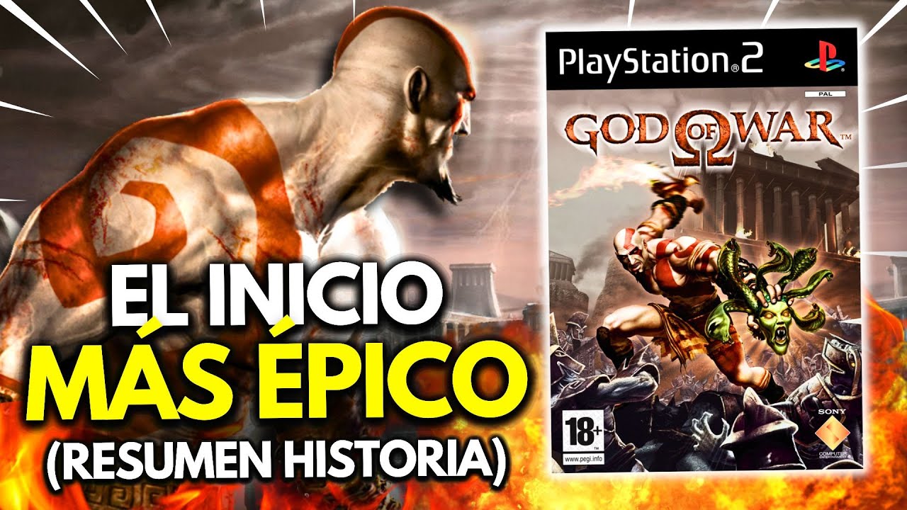 GOD OF WAR (2005) Es el INICIO MÁS ÉPICO para Kratos | Resumen completo (historia) 🔥