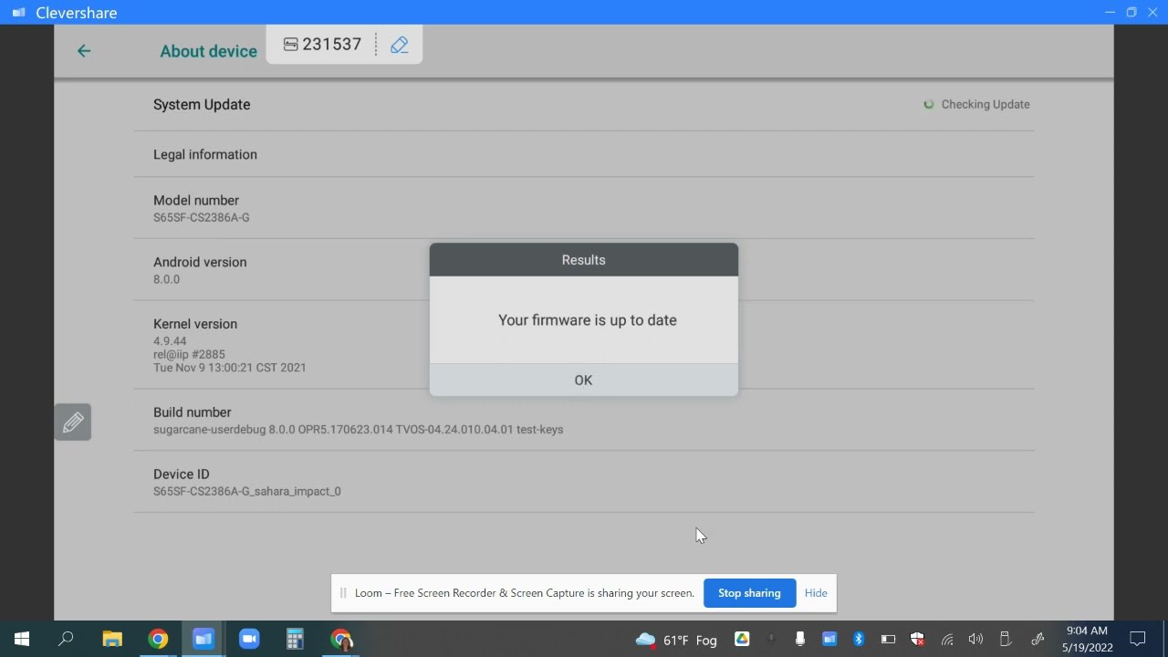 Updating the New Clevertouch Boards Firmware/Software