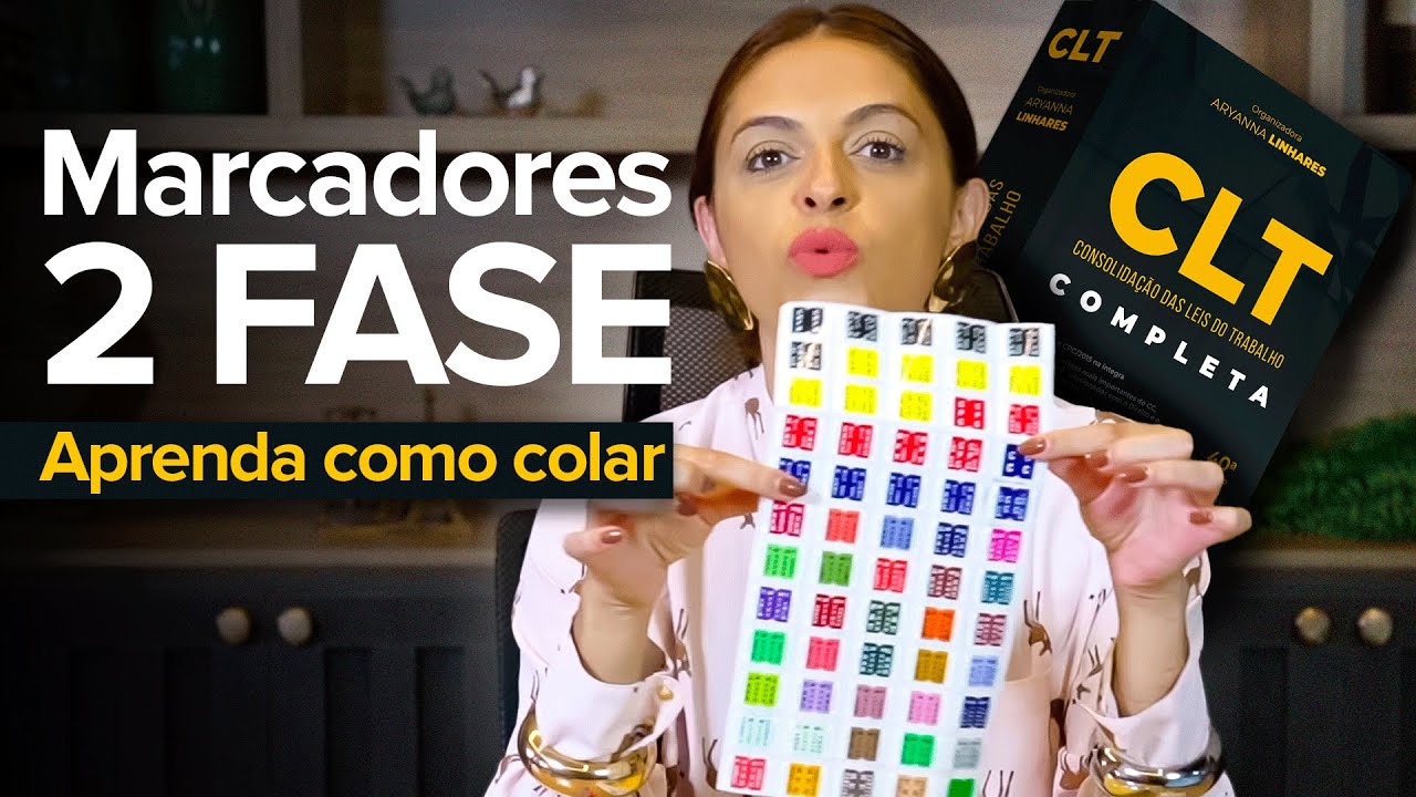 APRENDA a Colocar MARCADORES na CLT para a 2 fase de Direito do Trabalho da Maneira Correta