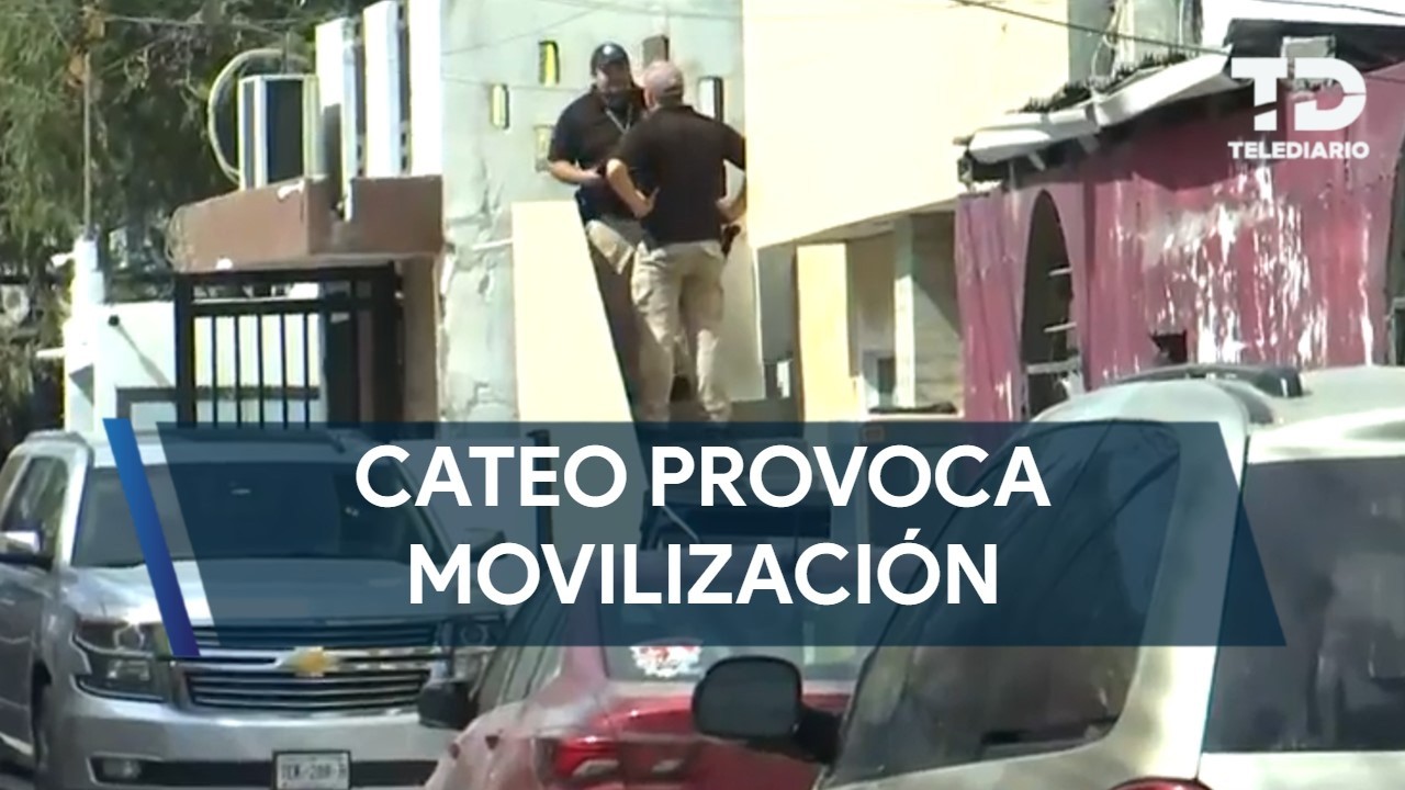 Cateo en vivienda provoca movilización en la colonia Ferronales en Monterrey