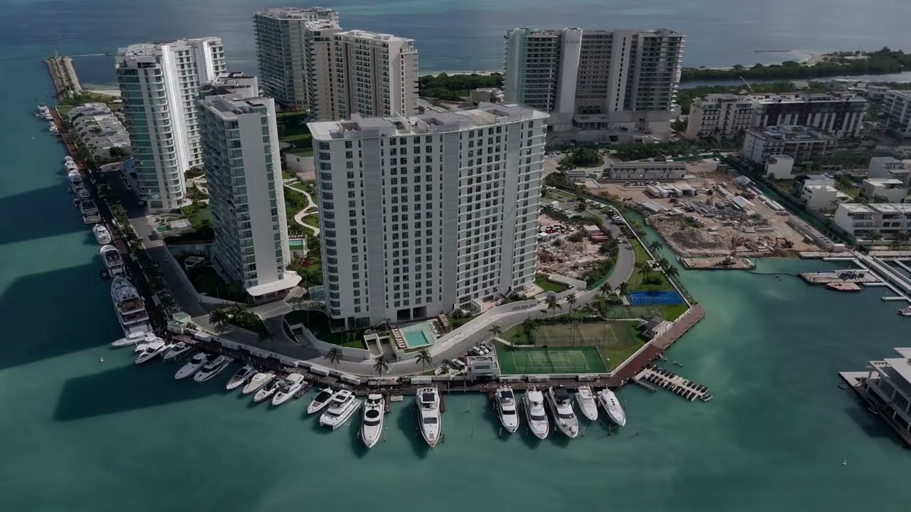 Departamento Frente al Mar en SLS Bahía Beach | 277 m² Amueblado | Puerto Cancún