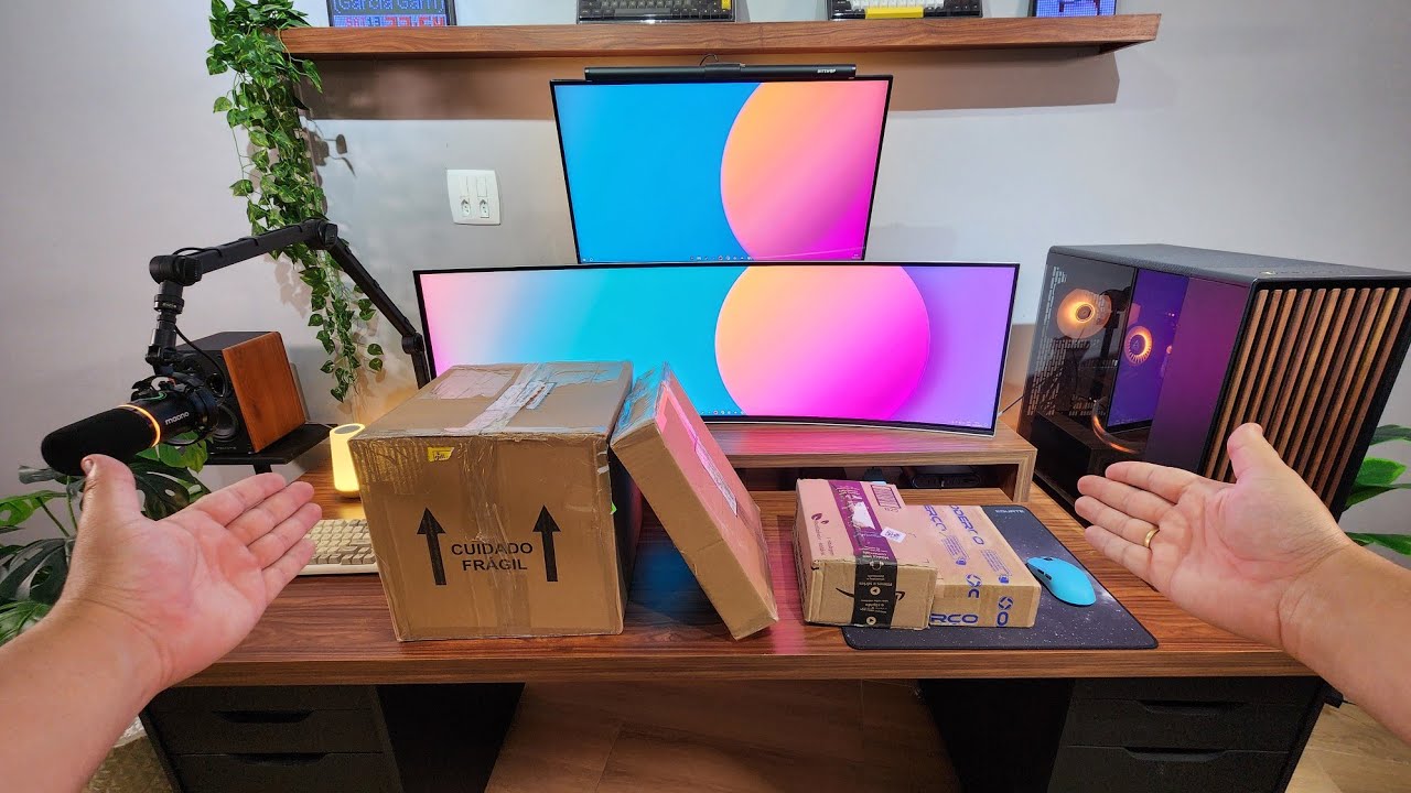 MEGA UNBOXING de Produtos LEGAIS para o SETUP!