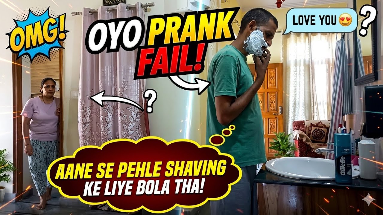Prank on wife 😍|