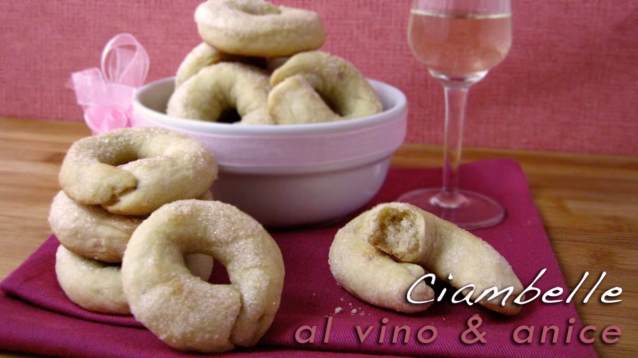 Ciambelle al vino bianco & anice (ricetta dei castelli romani)