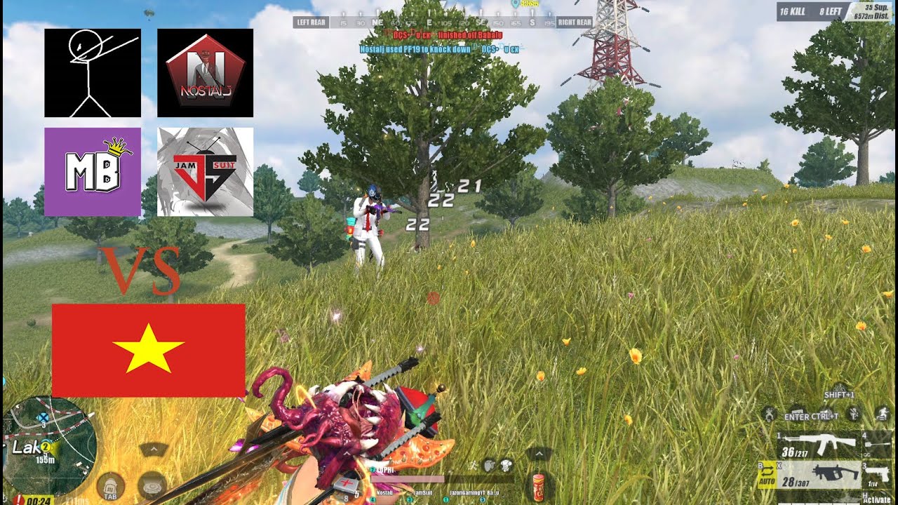 DREAMTEAM VS VIETNAMESE (18 KILLS ROS GAMEPLAY)