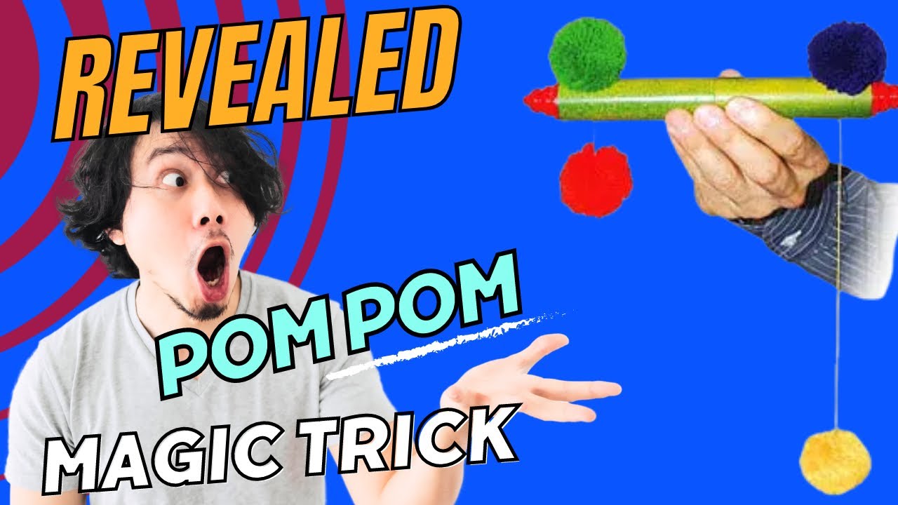 POM POM MAGIC TRICK REVEALED 🎩🪄