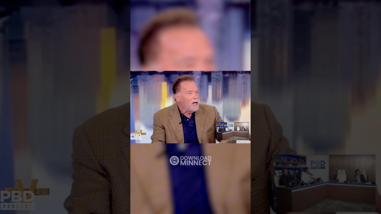 Arnold Schwarzenegger SILENCES The View Over ICE Debate