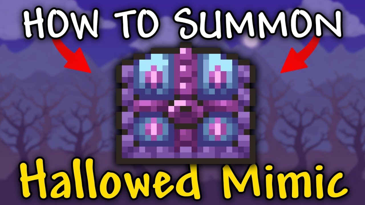 How to Summon Hallowed Mimic in Terraria 1.4.4.9 | Hallowed Mimic Terraria