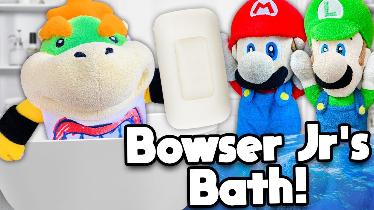 Paper Mario Bros - Bowser Jr's Bath!
