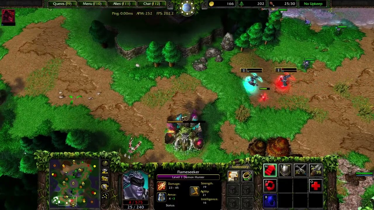 【都打到家里了竟然还在练大点】Warcraft III 1v1 vs 🇨🇳Nightelf MMR 1802 W3C 2.0.3.2 魔兽争霸III：重制版