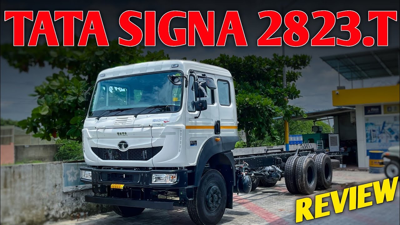 Tata Signa 2823.T Truck Review 2025 🚛 | Mileage, Features, Load Capacity & On-Road Price
