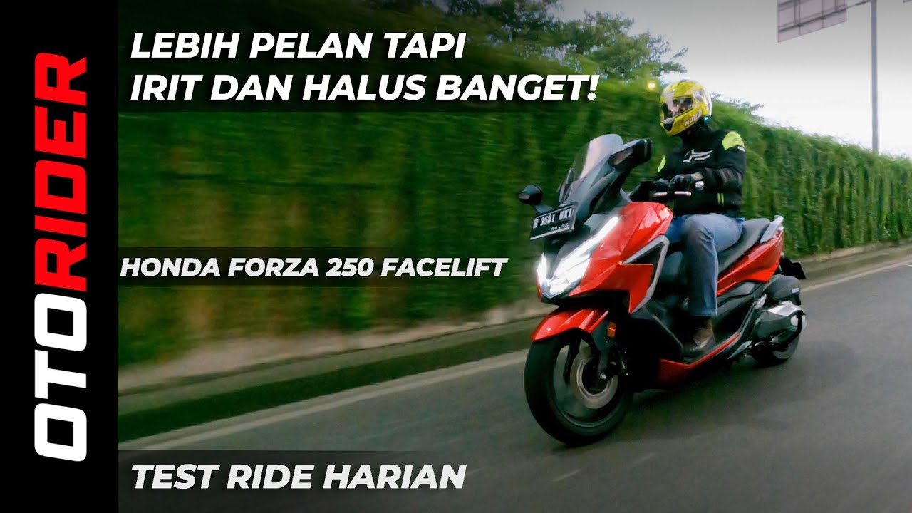 Tes Lengkap Bensin dan Akselerasi serta Mesin Honda Forza 250 2021- Test Ride | OtoRider | Indonesia