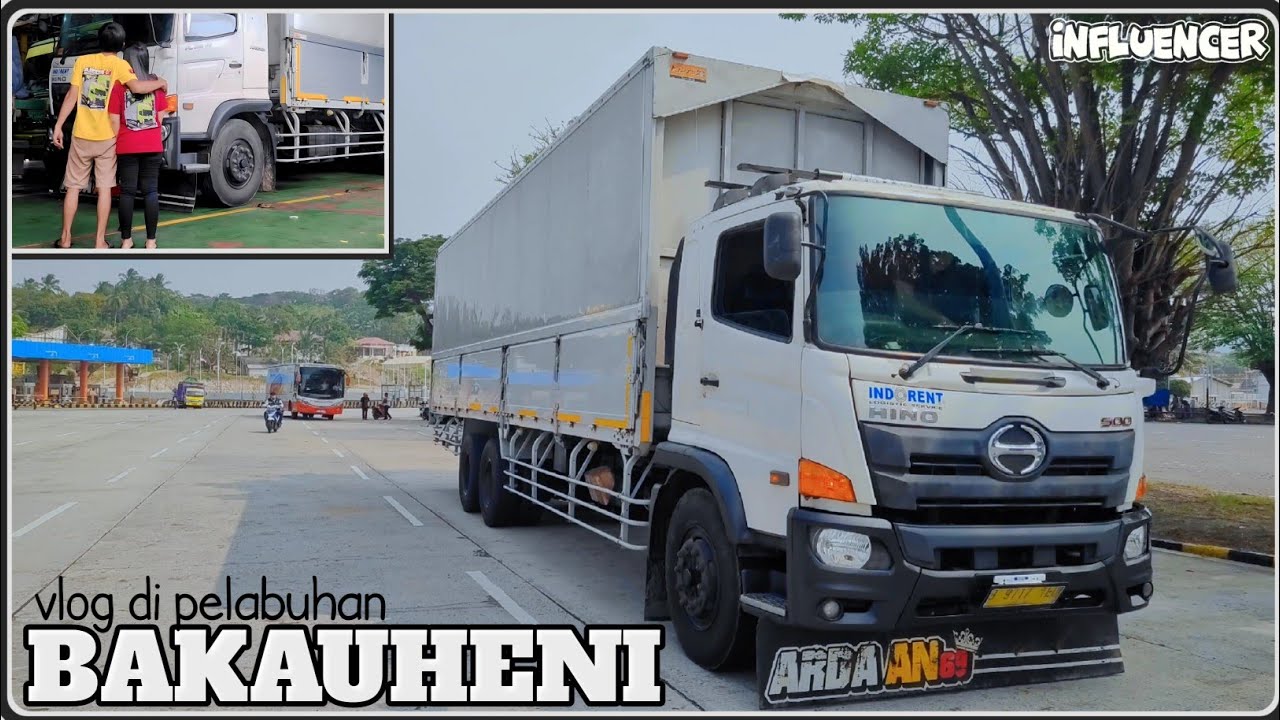 VLOG PELABUHAN BAKAUHENI LAMPUNG🚢 Arda_An69