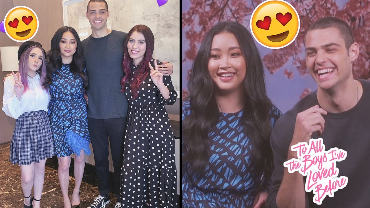 ¡Les enseño español a Lana Condor y Noah Centineo!