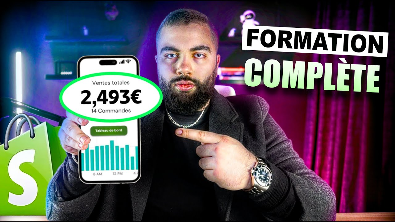 Comment Commencer le DROPSHIPPING sur Shopify En 2025 - FORMATION GRATUITE &agrave; Suivre de A &agrave; Z