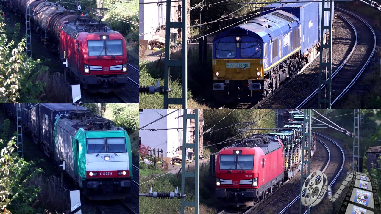 Trainspotting #589 - 4k60 - 23.10.2024 Gemmenicher Tunnel alle Zugsichtungen