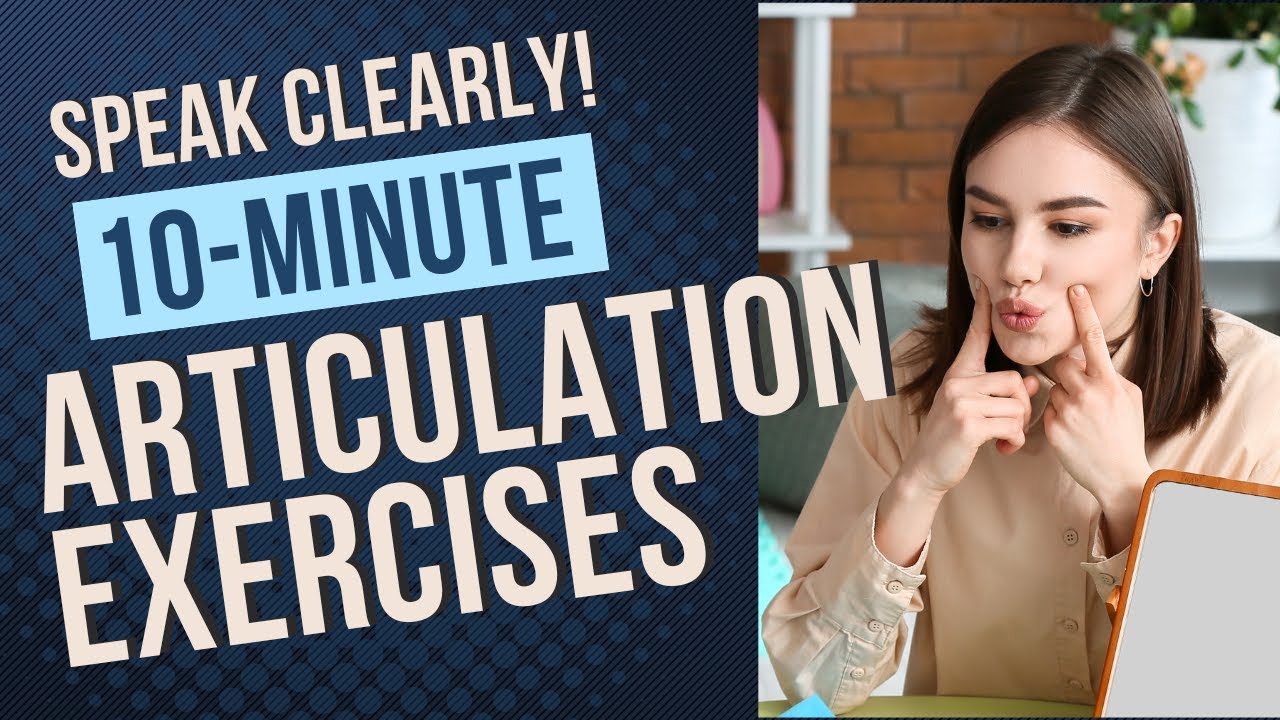 Sharpen Your Speech: 6 EASY Articulation Exercises for Voice Acting and Public Speaking
