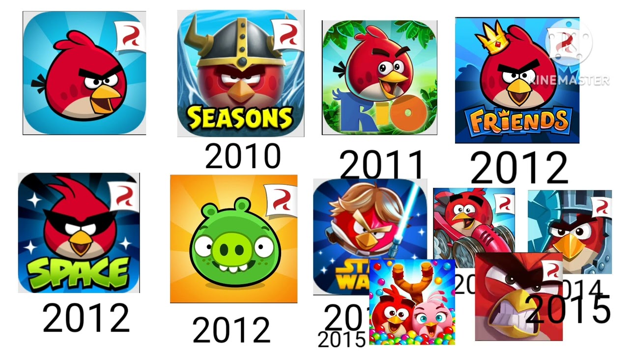 R.I.P Old Angry Birds Games 2009-2019
