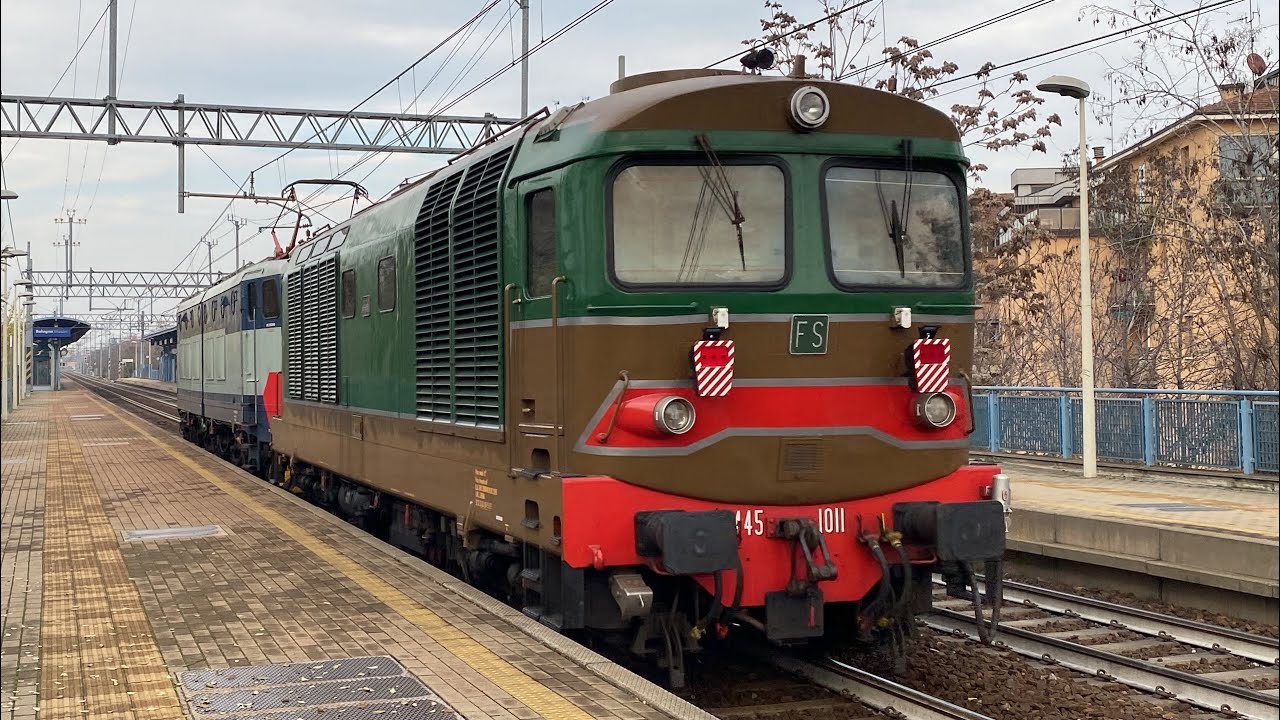 TRENI IN TRANSITO A BOLOGNA MAZZINI: TRENI MILITARI, STORICI e altro!