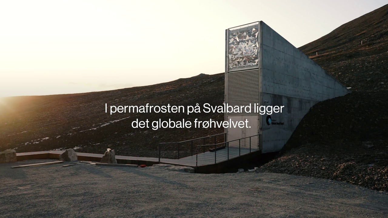 Betongbygget Svalbard Globale Frøhvelv
