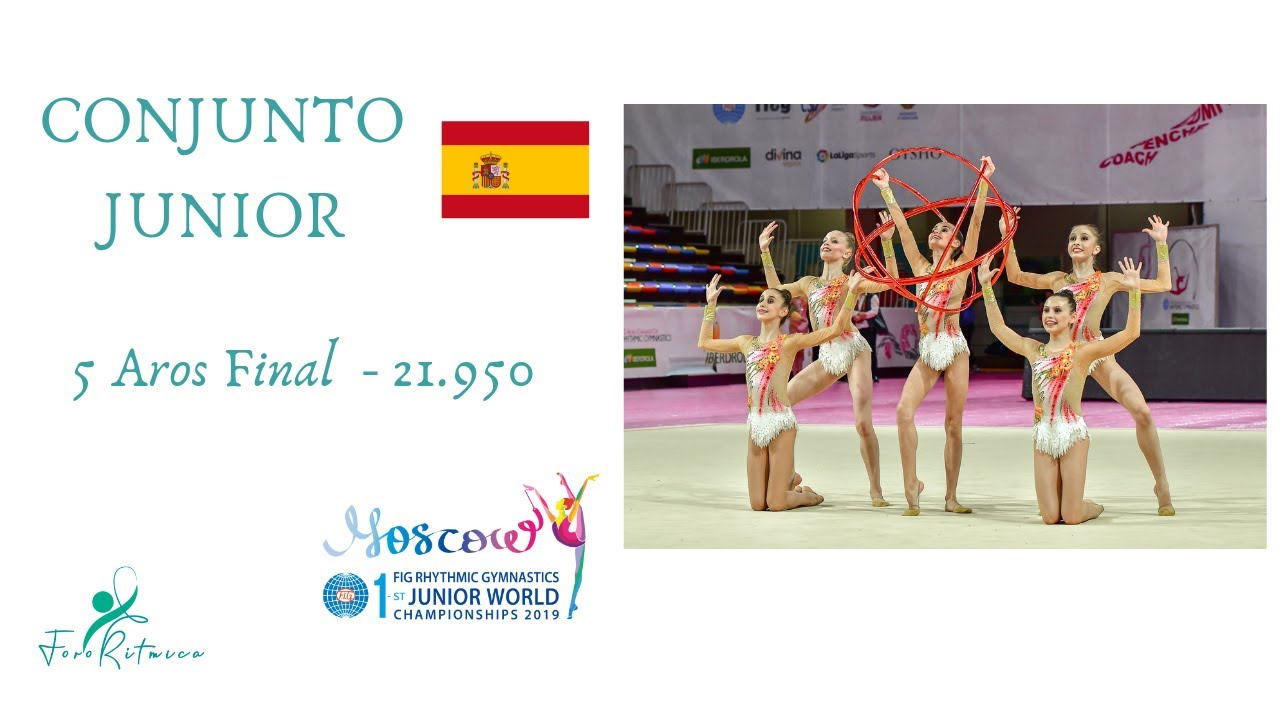 España 5 aros final por aparatos   Campeonato del Mundo de Moscú 2019