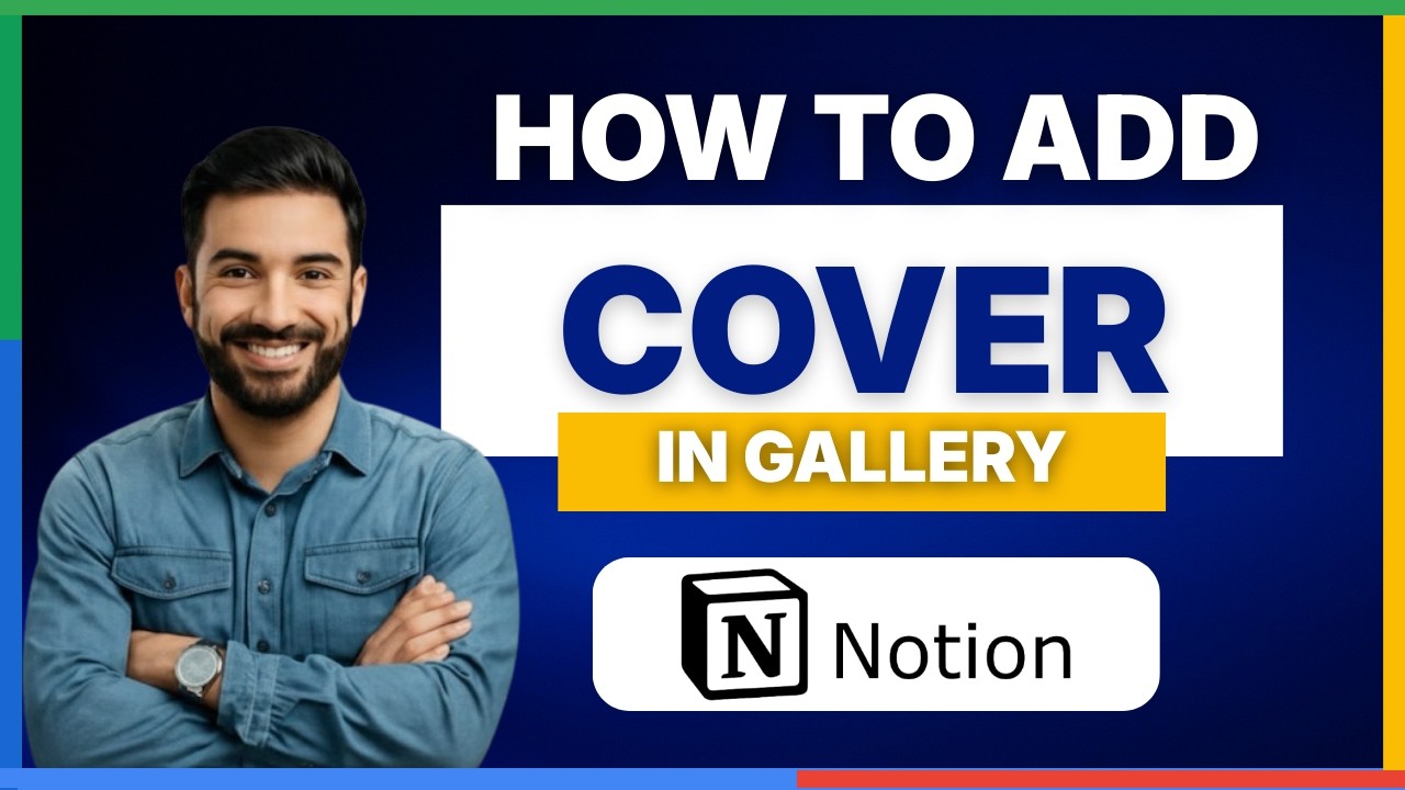 How to add cover in Notion Gallery[FULL GUIDE]