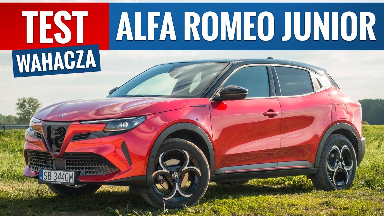 Alfa Romeo Junior 2025 - TEST PL (1.2 145 KM Ibrida) Godna znaczka na masce?