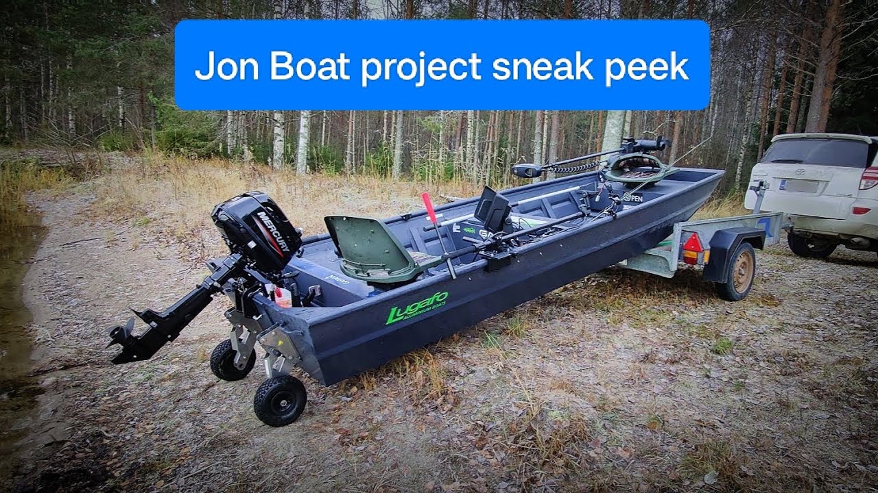 Jon Boat project sneak peek - ensisilmäys projektiin