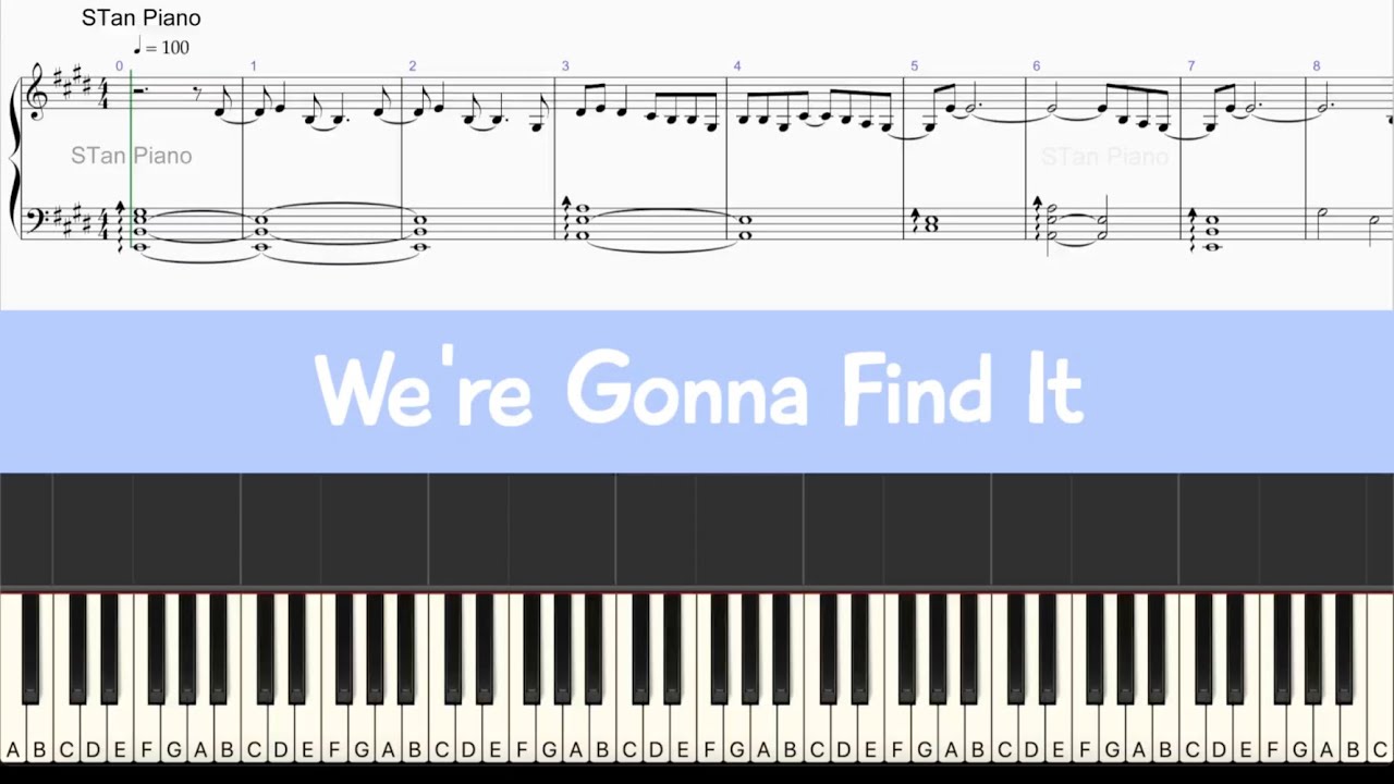 We're Gonna Find It - Barbie & The Diamond Castle - Piano
