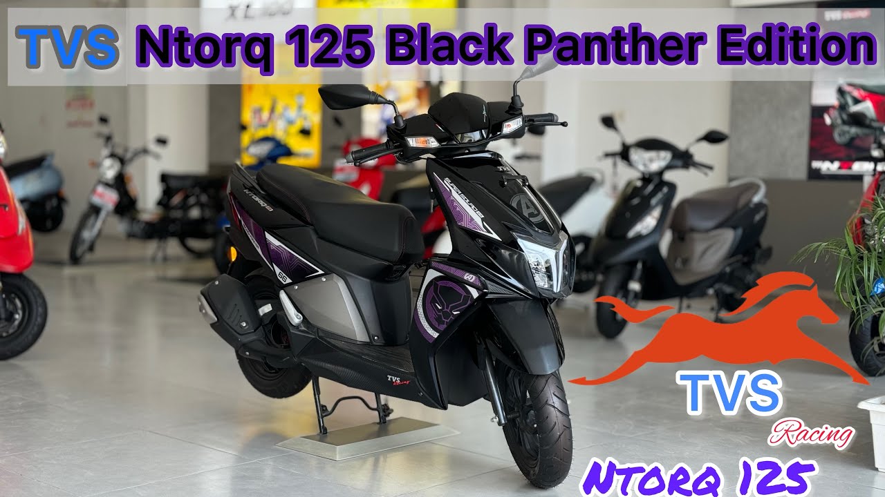 Tvs Ntorq 125 2024.😈Black Panther❤️‍🔥.Tvs Ntorq 125 Full Detailed Review And Specifications.Beast.