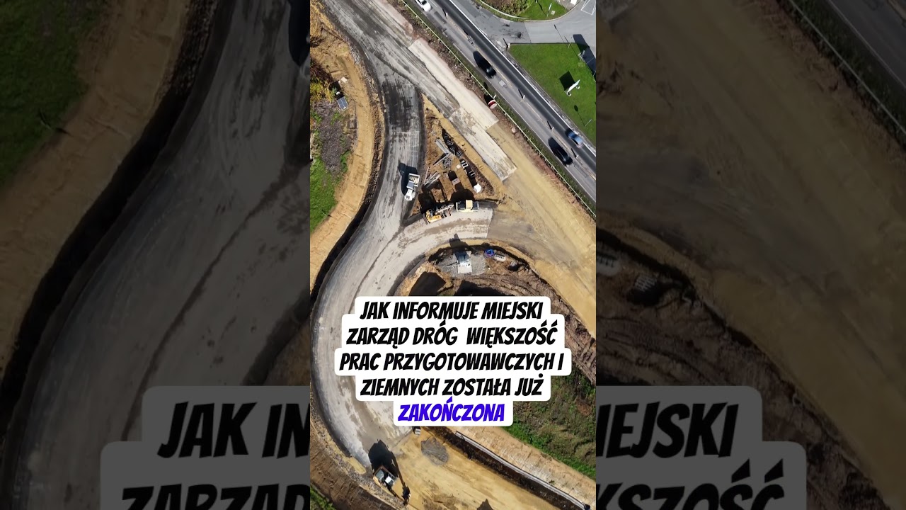 Trwa budowa nowego węzła drogowego w Bielsku-Białej. Widać już zarys ronda