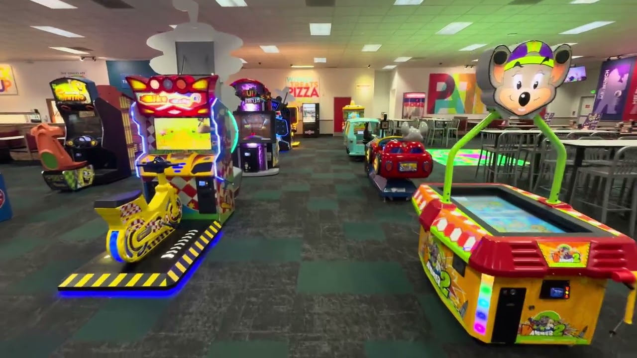 Chuck E. Cheese (Whitehall PA), 4K arcade walkthrough & tour, July 2024