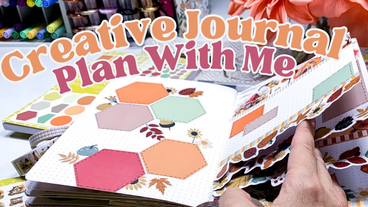 Creative Journal Plan With Me [Dutch Door Tutorial]