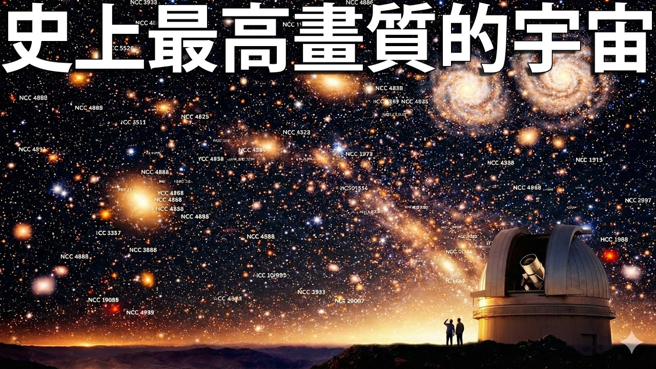 32億像素捕捉到的宇宙最精細樣貌