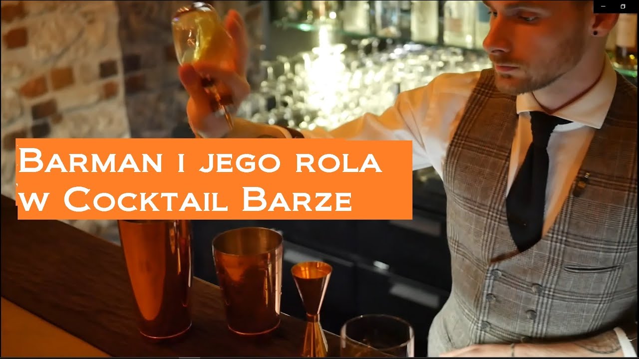 Barmaństwo - istota zawodu barmana Filip Palkiewicz  St. John | Bonerowski Hotel ***** | 4Senses.TV