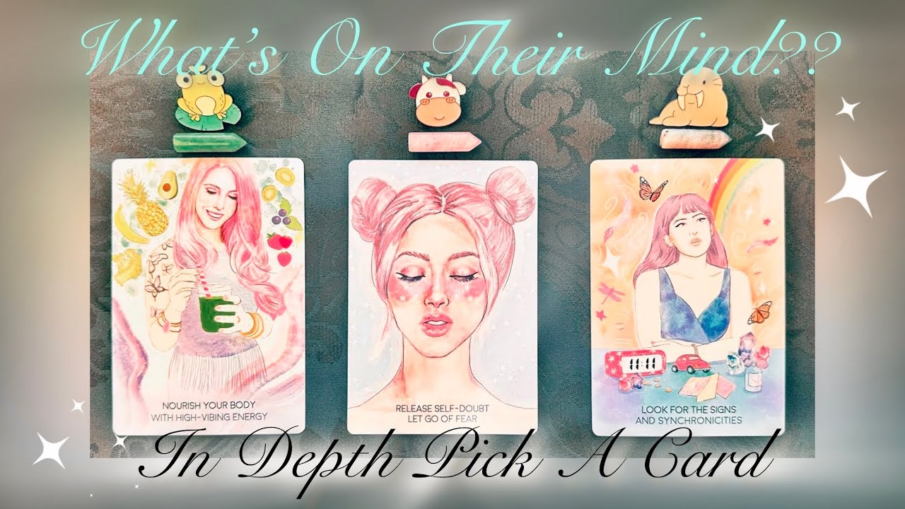 😳What’s on Their MIND About YOU??(+feelings)🫣💭❤️‍🔥 *Pick A Card* Timeless Tarot Psychic Love Reading