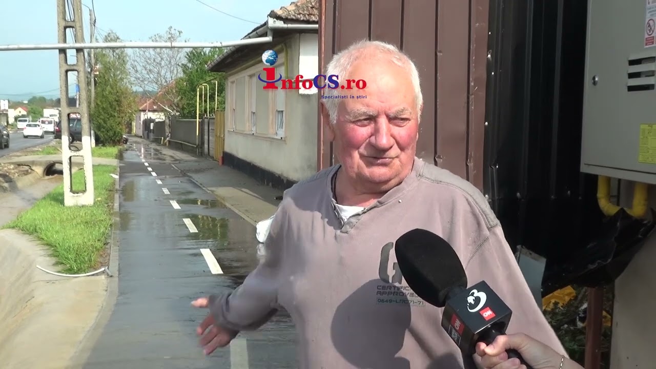 Peste 150 de gospodarii inundate la Bocșa după o ploaie de 10 minute