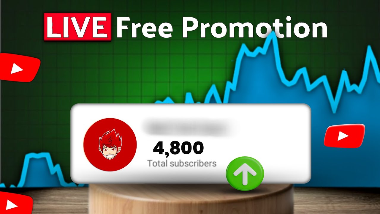 Live YouTube Channel Promotion | 1000 SUBSCRIBERS 2 मिनट में 🔴