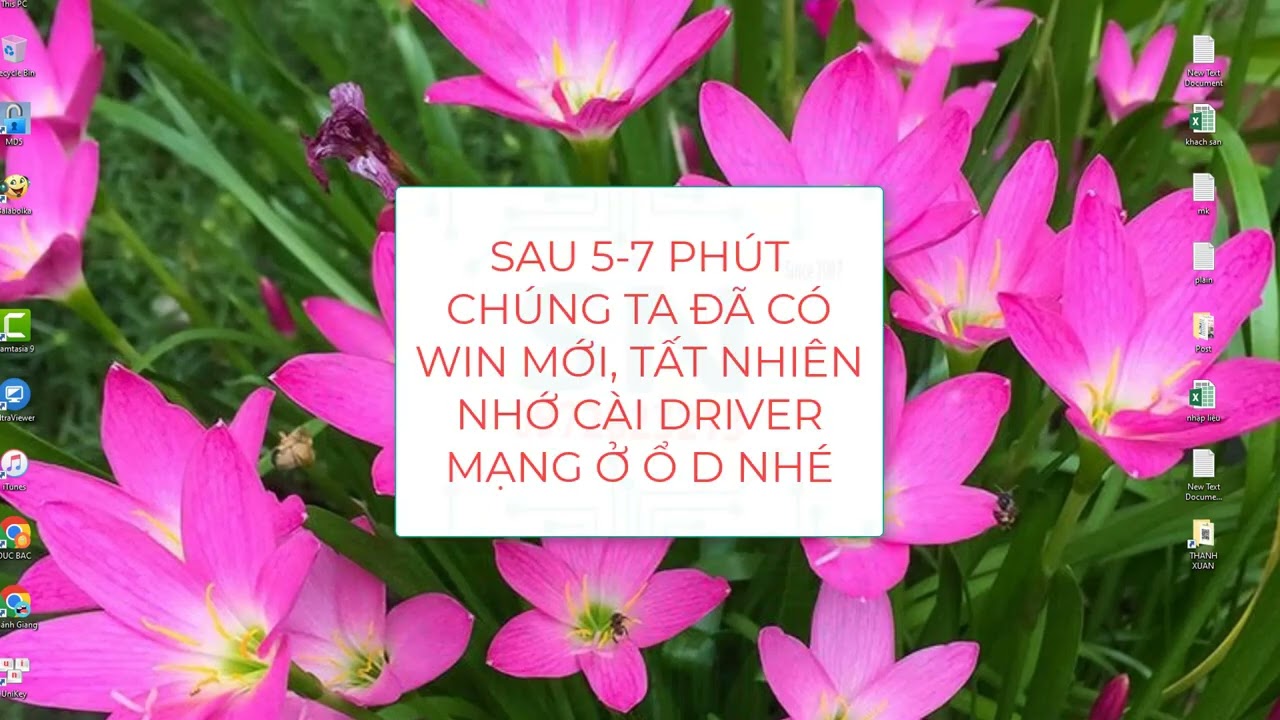 Hướng dẫn tự cài nhanh win10 lite v1511 cực mượt cho máy xeon làm mmo với win to hdd #windows #mmo